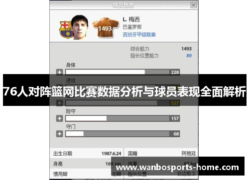 76人对阵篮网比赛数据分析与球员表现全面解析